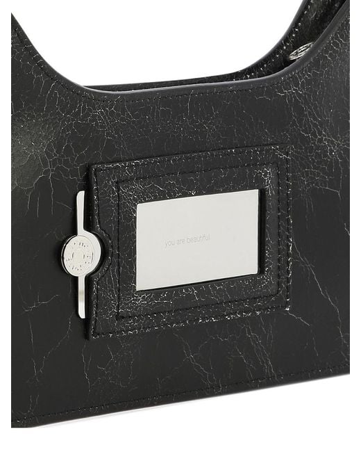 Acne Black "Mini Platt" Shoulder Bag