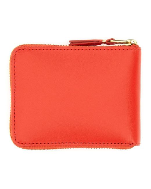Comme des Garçons Red Leather Wallet