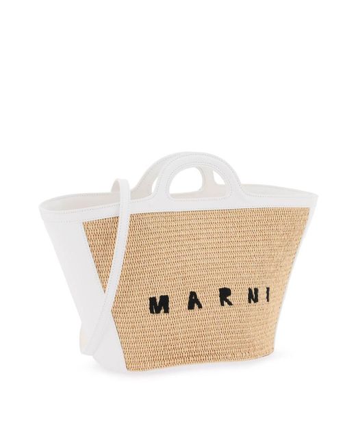 Marni Natural Tropicalia Small Handbag