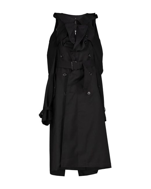 Junya Watanabe Black Robe Manteaux Dress