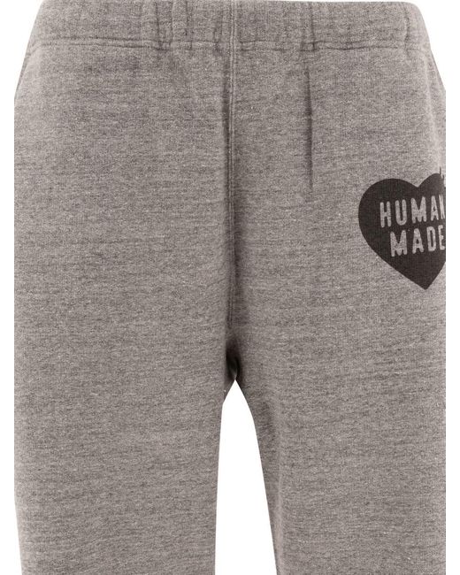 Human Made Gray Joggers Trousers for men