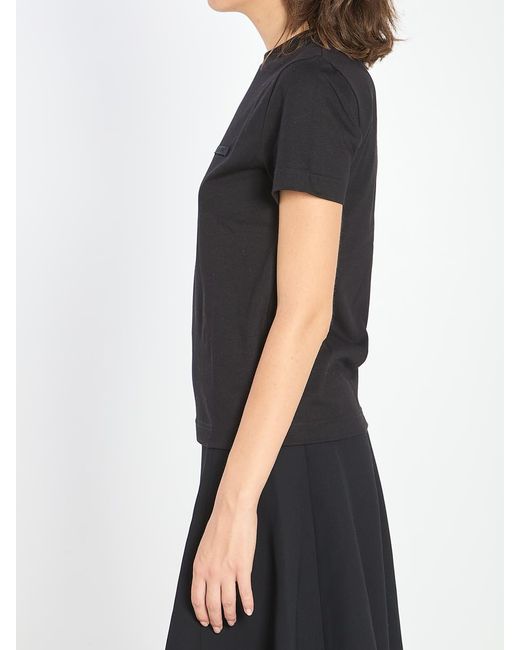 Jacquemus Black "Gros Grain" Short-Sleeved T-Shirt