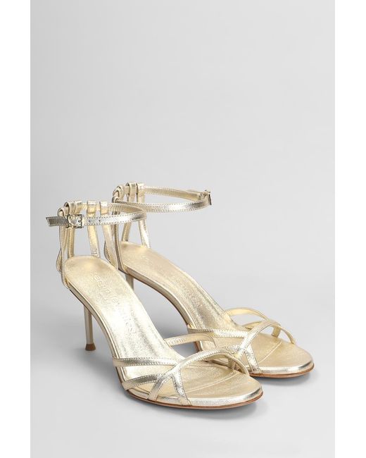 Sergio Levantesi White Gemma Sandals
