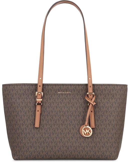 MICHAEL Michael Kors Brown Quinn Media Tote Bag