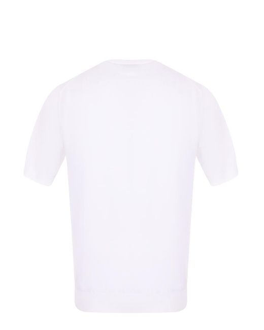 FILIPPO DE LAURENTIIS White T-Shirts And Polos for men