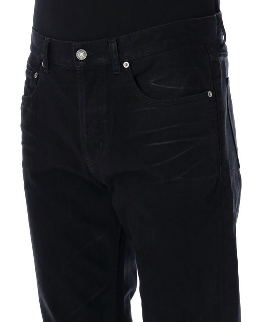 Saint Laurent Black Baggy Jeans for men