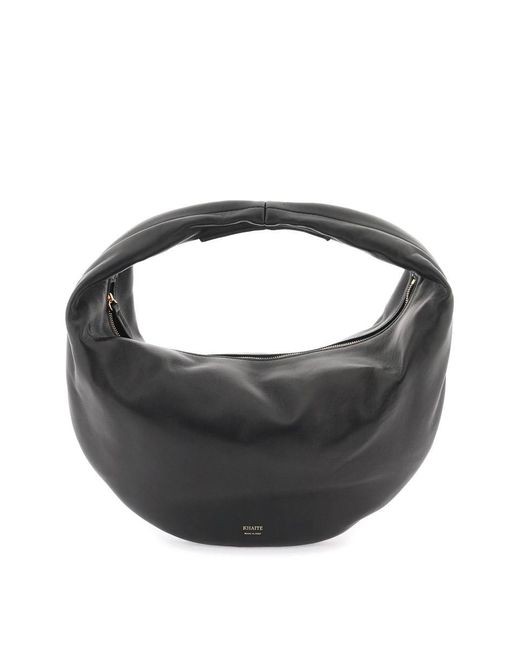 Khaite Black Medium-sized Olivia Hobo Bag