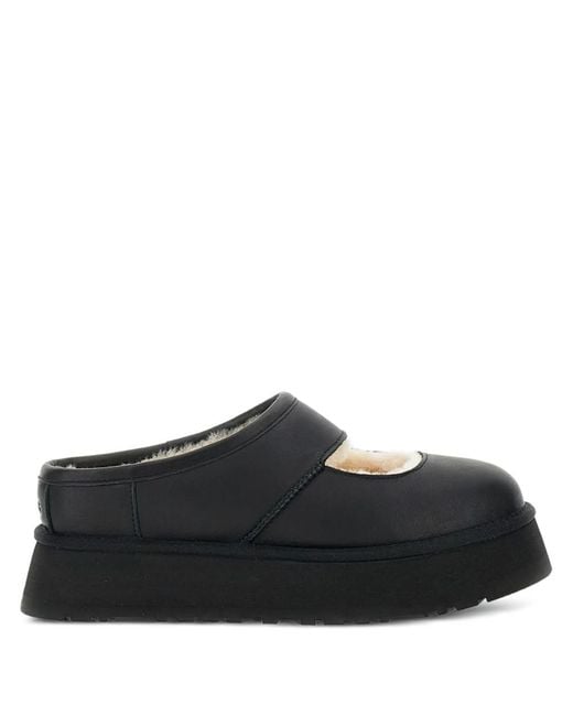 Ugg Black W Bea Mary Jane Lthr Shoes