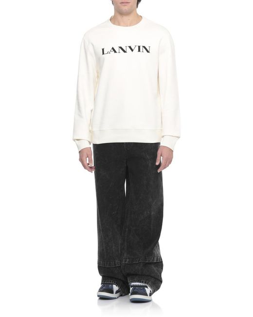 Lanvin White Sweaters for men