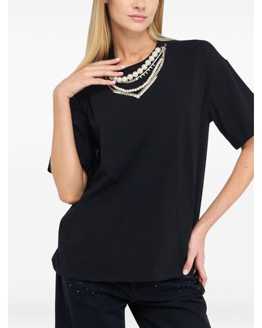 Liu Jo Black T-Shirts And Polos