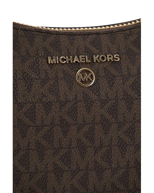 Michael Kors Jet Set Charm Small Logo Pochette Shoulder Handbag
