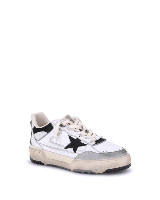 Golden Goose Deluxe Brand White Sneakers for men