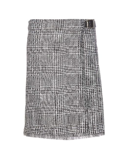 Burberry Gray Skirts