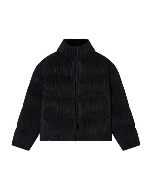Emporio Armani Black Winter Jackets