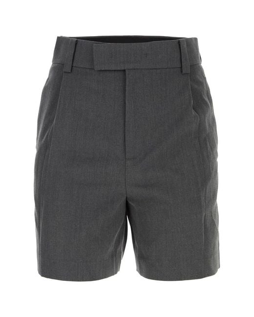 we11done Gray We11 Done Shorts for men