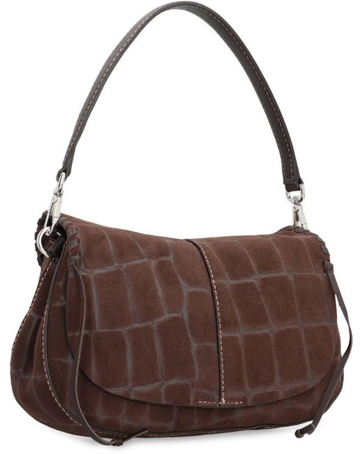 Gianni Chiarini Brown Helena Round Shoulder Bag