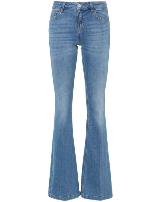 Liu Jo Blue Flared Design Jeans
