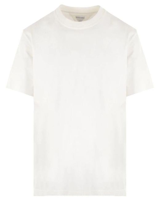 Bottega Veneta White Regular Fit T-Shirt for men