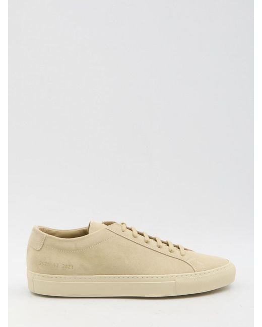 Common Projects Natural Tonal Achilles Sneakers for men