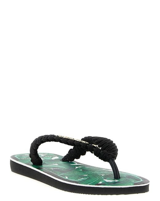 Havaianas Black X Dolce&Gabbana 'Banano' Sandals