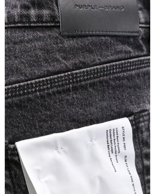 Purple Brand Gray Trouser for men