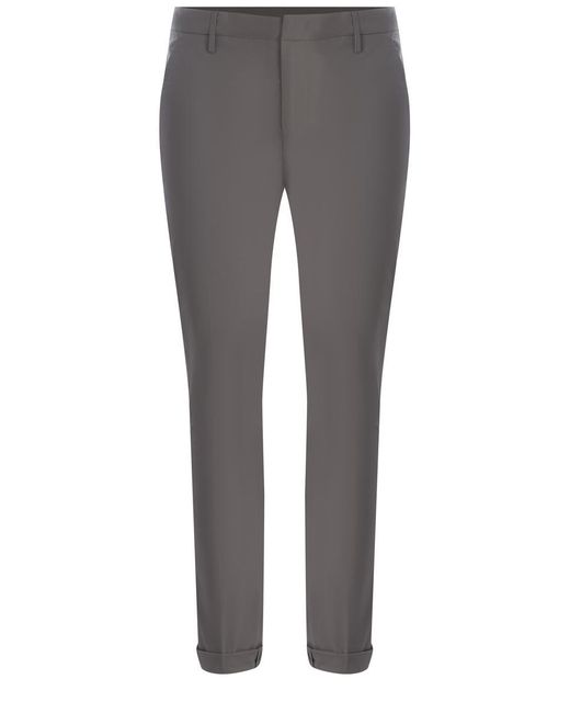Dondup Gray Trousers for men