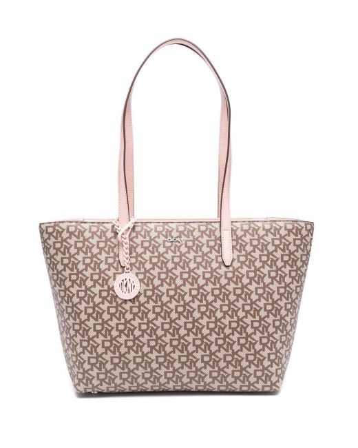 DKNY Leather Bags.. Beige in White Lyst