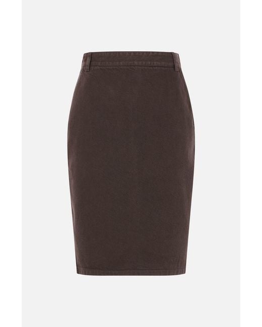 Saint Laurent Brown Skirts