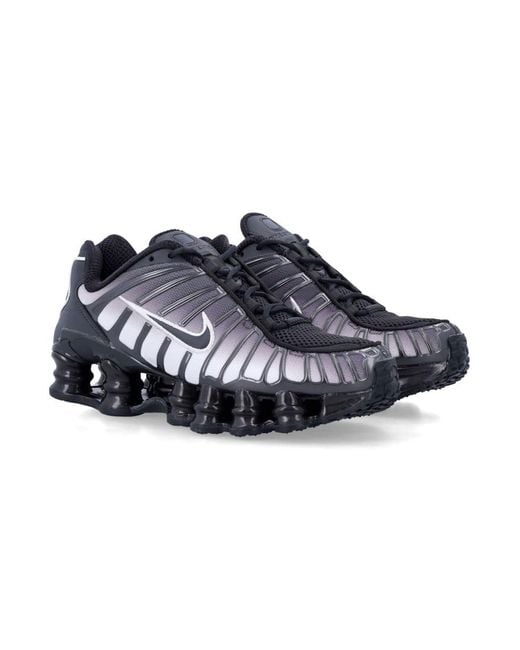 Nike Blue Shox Tl Fade Mesh