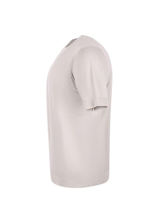 FILIPPO DE LAURENTIIS White T-Shirts And Polos for men
