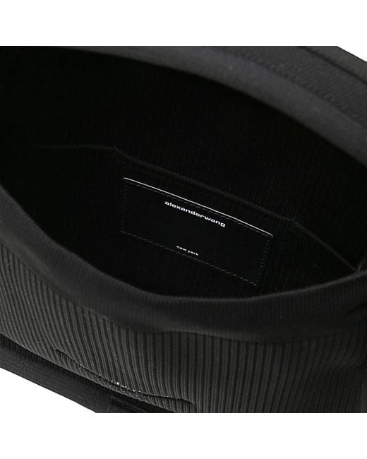 Alexander Wang Black Cotton Ryan Handbag