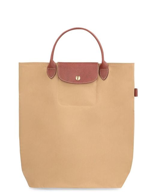 Longchamp Pink Le Pliage M Tote Bag