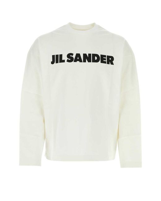 Jil Sander White T-shirt for men