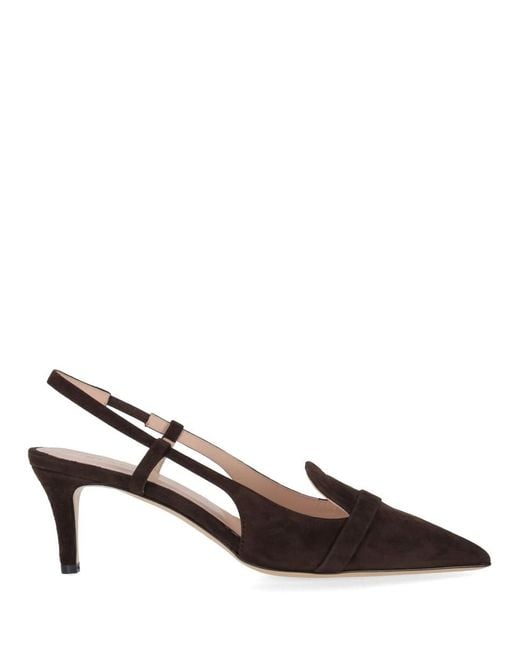 P.A.R.O.S.H. Brown Slingback