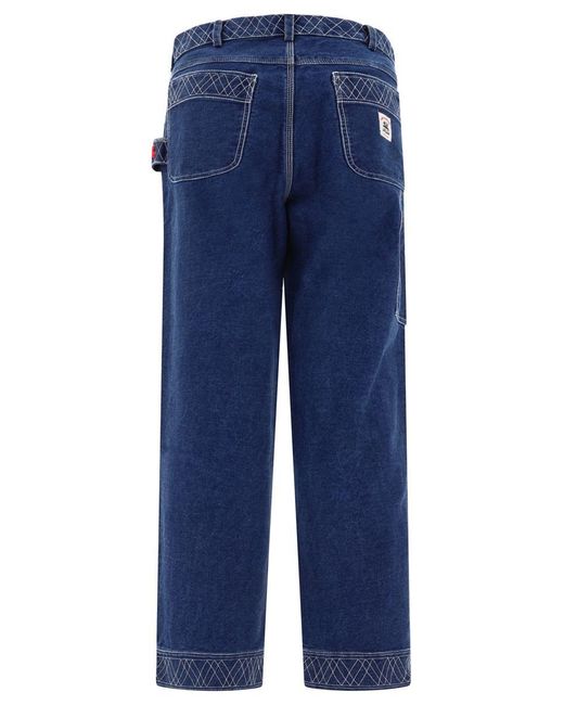 Bode Blue "Knolly Brook" Jeans for men