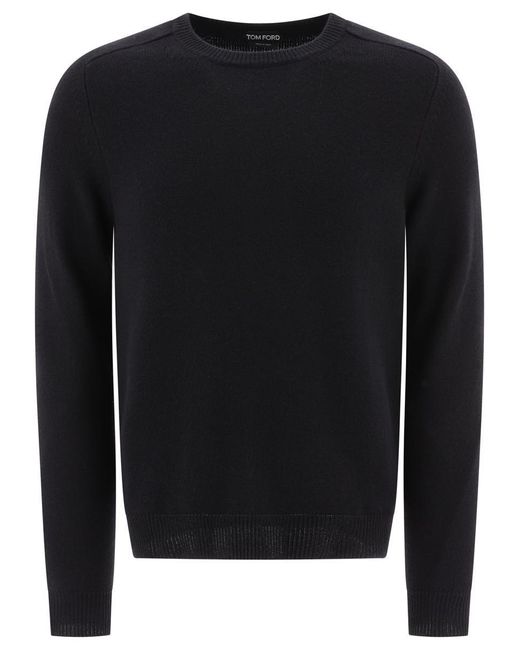 Tom Ford Black Cashmere Sweater for men