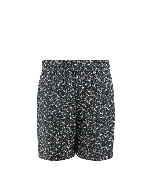 Isabel Marant Gray 'Vataya' Cotton Bermuda Shorts for men