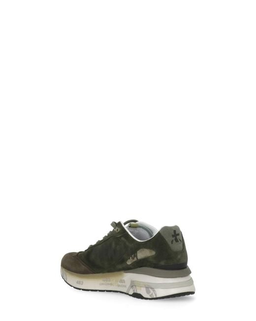 Premiata Green Sneakers for men
