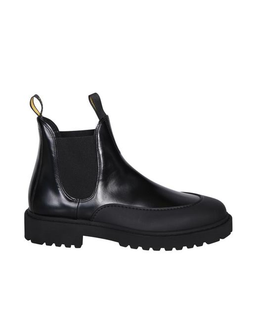Doucal's Black Boots for men