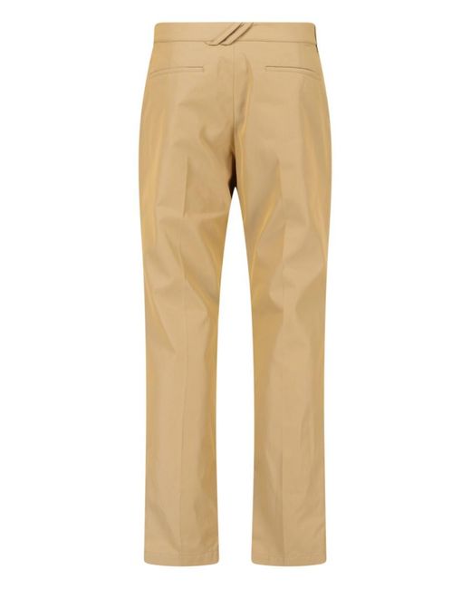 Burberry Natural Straight Pants for men