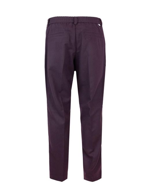 Paolo Pecora Purple Pants for men