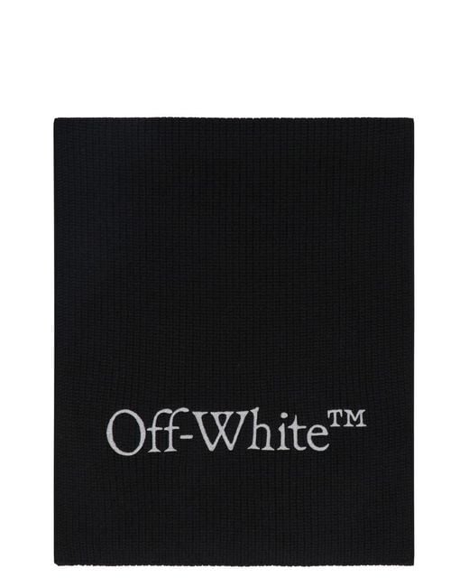 Off-White c/o Virgil Abloh Black Off- Scarfs for men