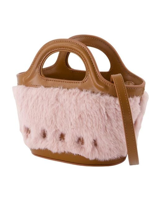 Marni Pink Tropicalia Micro Purse