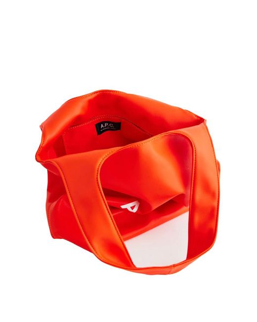 A.P.C. Red Shoulder Bag