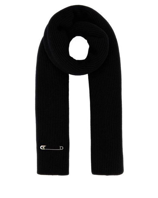 Balenciaga Black Scarves And Foulards for men