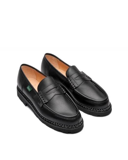 Paraboot Black Moccasin for men