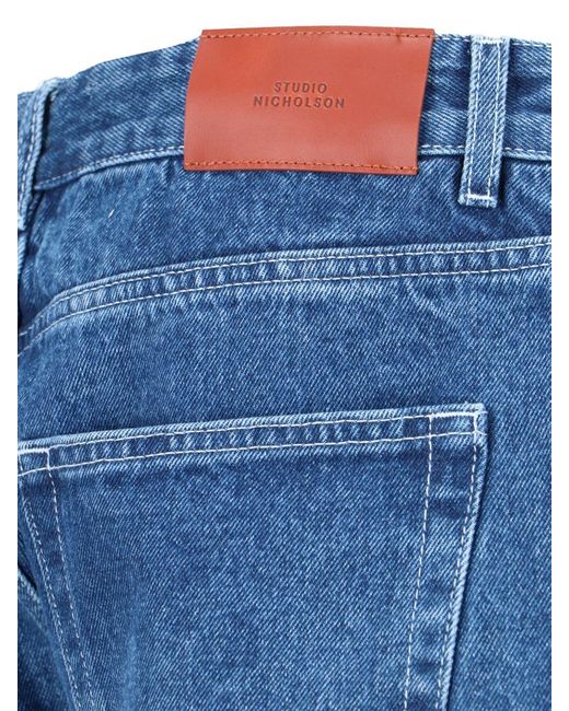 Studio Nicholson Blue Jeans for men