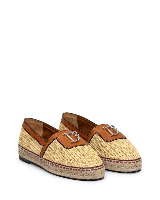 DSquared² Brown Espadrilles With Logo