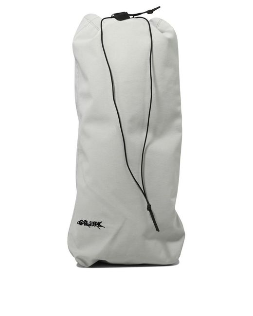 GR10K Gray "Tech Canvas 2L" Crossbody Bag for men