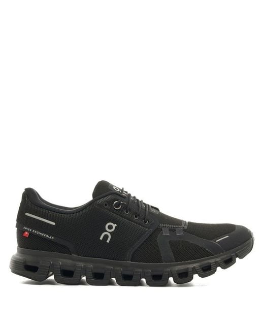 On Shoes Black Cloud 6 Sneakers for men